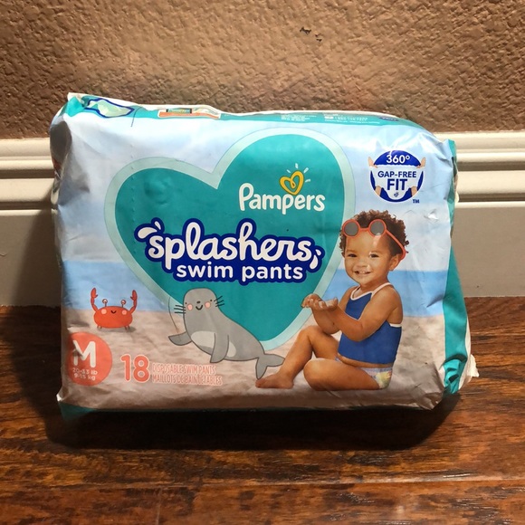 3/$15 SALE 💫 Pampers Splashers Swim Pants - Picture 3 of 3